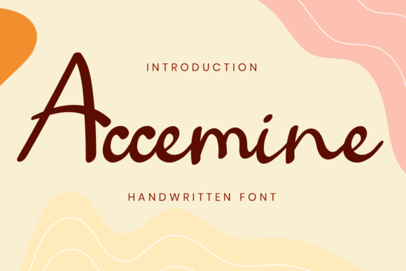 Accemine Font for Branding That Feels Personal and Polished