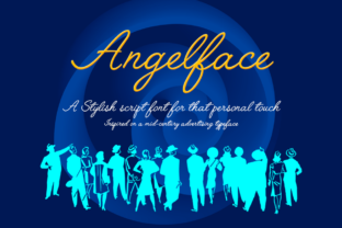 Angelface: A Script Font for Creative Projects