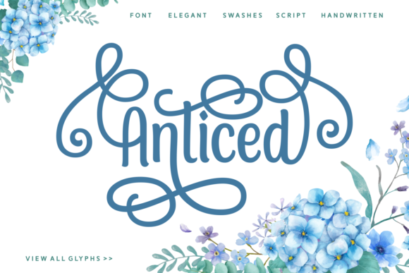Anticed: A Sweet Script Font for Creative Branding