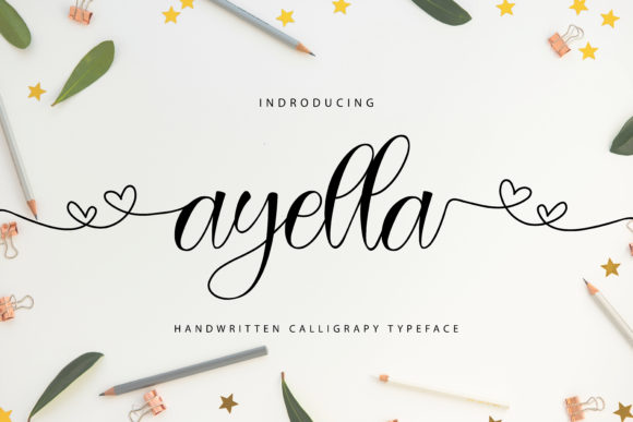 Ayella: A Handwritten Font for Engaging Digital Campaigns