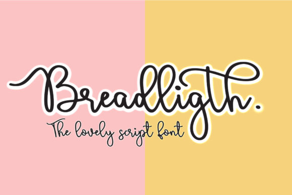 Bread Ligth: A Font That Elevates Your Brand