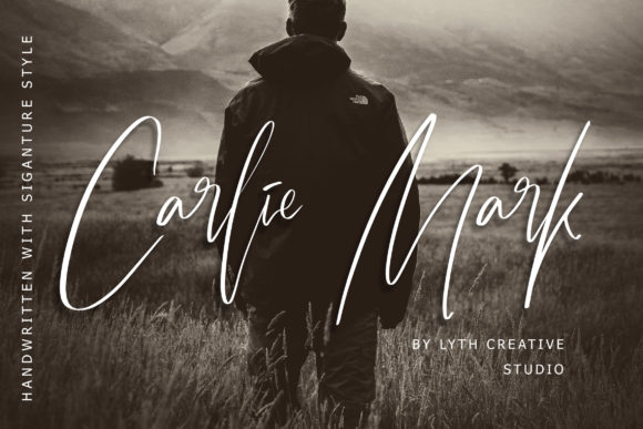 Carlie Mark: A Handwritten Font for Modern Editorial Design