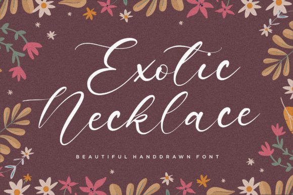 Exotic Necklace Font for Professional Branding