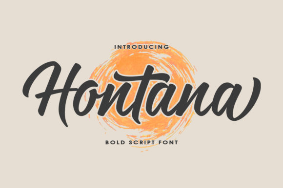 Hontana: A Friendly Handwritten Font for Creative Projects