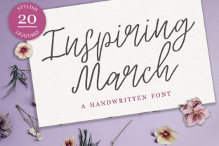 Inspiring March Font Review for Campaign Design