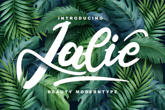 Jalie Script Font for Web Design