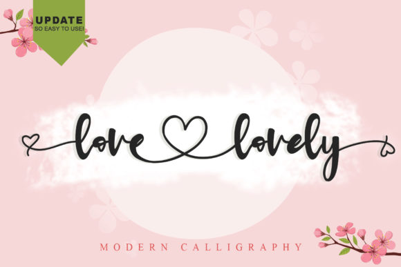 Love Lovely Font for Romantic Campaigns