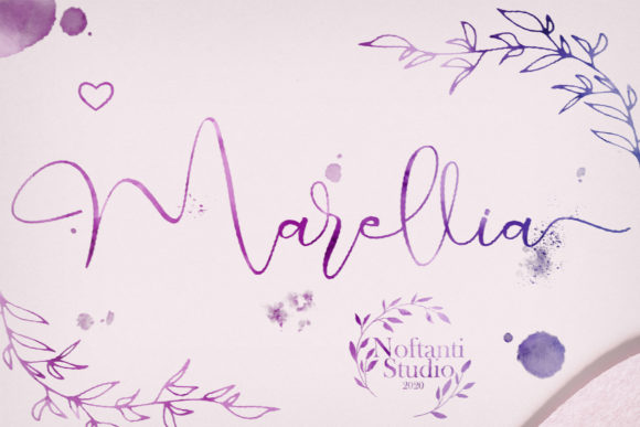 Marellia Font for Web Design