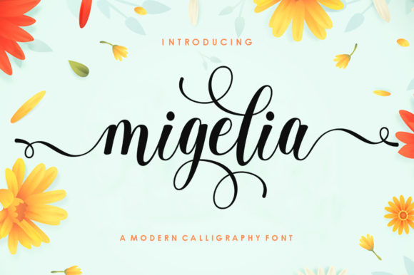 Migelia Font for Elegant Editorial Design