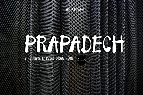 Prapadech: A Handwritten Font for Memorable Branding