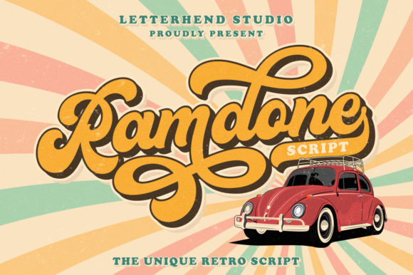 Ramdone: A Bold Script Font for Modern Branding