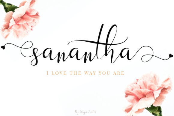 Sanantha: A Script Font for Modern Branding