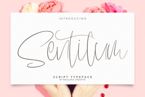 Sentilum: A Handwritten Font for Branding with Personality