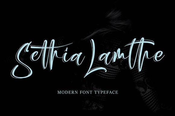 Sethia Lamthe: A Handwritten Font for Editorial Elegance