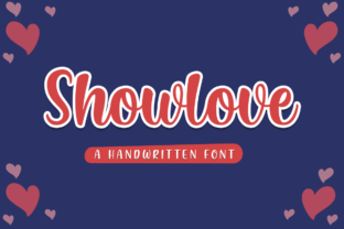 Showlove Font for Engaging Visual Campaigns