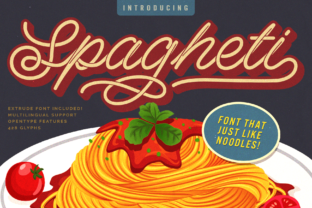 Spagheti Font for Editorial Design and Creative Projects