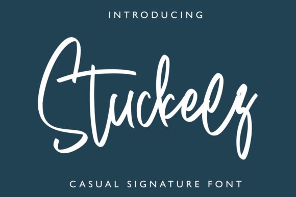 Stuckeez: A Stylish Handwritten Font for Modern Campaigns