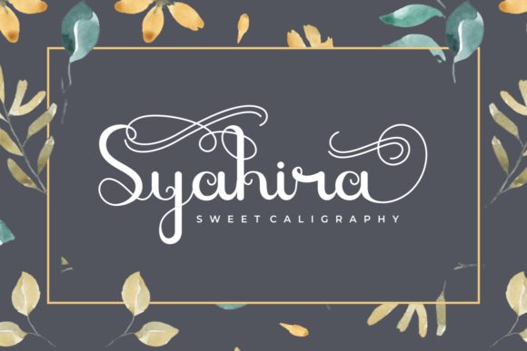 Syahira: A Timeless Handwritten Font for Branding