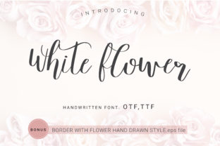 White Flower: A Simple Font That Elevates Branding